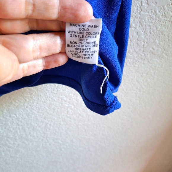 Blue short sleeve Top Small 🔷️ - Picture 5 of 5